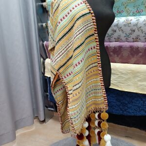 Manta morellana caballero oro