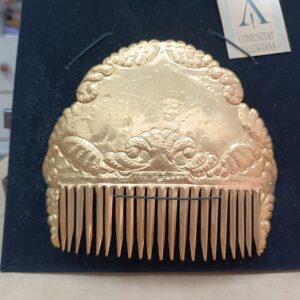 Peineta huertana oro